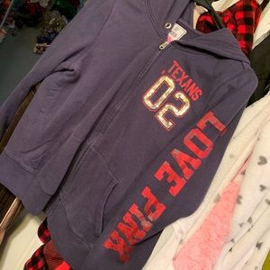 Pink VS hoodie -Houston Texans